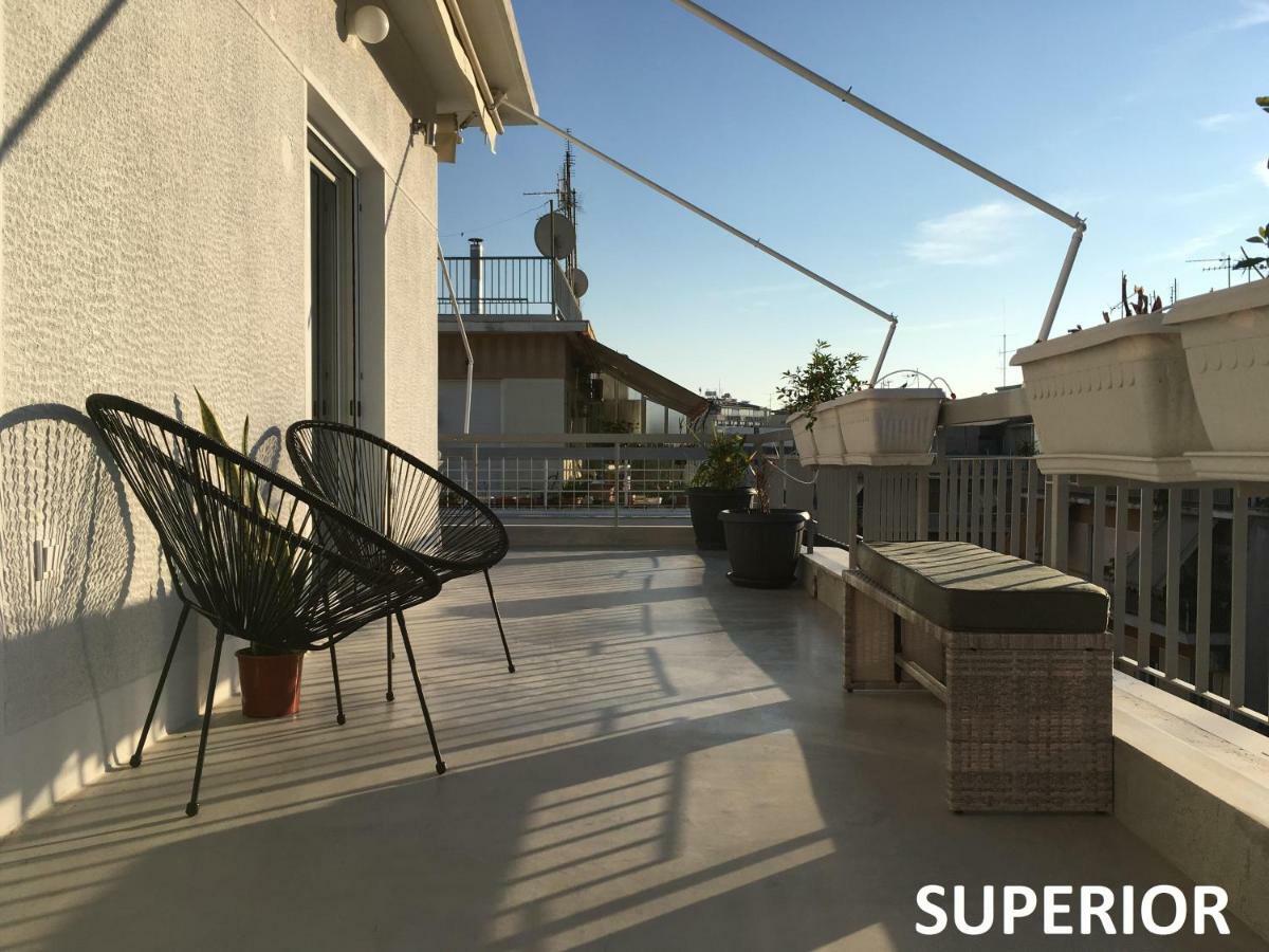Sunkissed Rooftop Apartments Atenas Exterior foto
